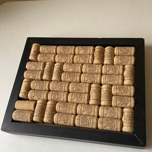 Kitchen Wine Shadowbox Decor